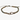 Bracelet Pierre Rondelle YOU & ME sur fil en macramé - Men's