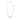 COLLIER AQUILA AIGLE Citrine - Doré 24 cts