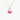 Pendentif Baby Chivor Saphirs roses