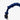 Sac Bohème Macramé Bleu Marine & Bleu Royal - BALANCE