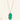 Sautoir Belize - Turquoise
