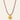 Collier carré - Quartz coloré - Riviera
