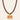 Collier Riviera - Quartz coloré champagne