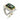 Bague Argent et Rubis Zoisite
