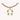 COLLIER - WHITE MINI HORSESHOE